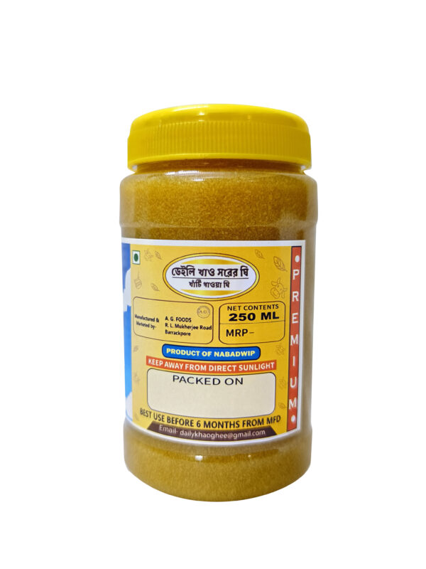 Daily Khao Authentic SORER GAWA Ghee 250 ml Plastic Bottle  (Pack of 2) - Image 8